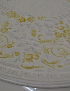 Акриловий килим Premium 1658T yellow-cream - высокое качество по лучшей цене в Украине.