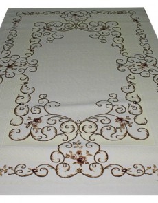 Акриловий килим Simirna 0036A ekru-L.brown - высокое качество по лучшей цене в Украине.