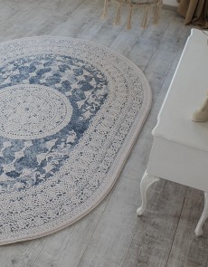 Акриловий килим VALS W2328 С.Blue-Ivory - высокое качество по лучшей цене в Украине.