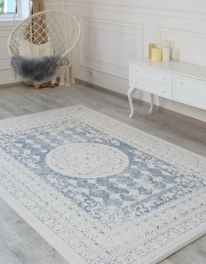 Акриловый ковер VALS W2328 С.Blue-Ivory - высокое качество по лучшей цене в Украине.