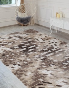 Акриловий килим VALS W8375 Beige-D.Beige - высокое качество по лучшей цене в Украине.