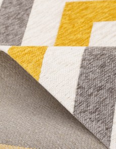 Синтетичний килим ALMINA 131700 grey/yellow - высокое качество по лучшей цене в Украине.