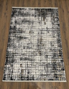 Бамбуковий килим COUTURE  0872B , GREY BLACK - высокое качество по лучшей цене в Украине.