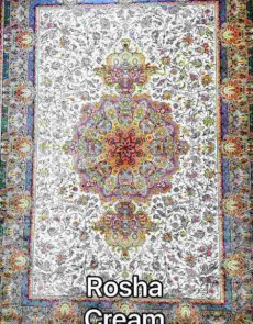 Иранский ковер Diba Carpet Rosha cream - высокое качество по лучшей цене в Украине.