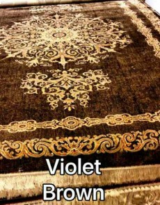 Иранский ковер Diba Carpet Violet brown - высокое качество по лучшей цене в Украине.