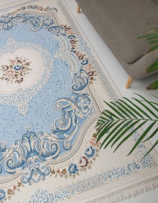 Високощільний килим Belmond K184A L. BLUE-H.B CREAM - высокое качество по лучшей цене в Украине.