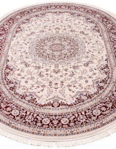 Високощільний килим Esfahan 4878A ivory-d.red - высокое качество по лучшей цене в Украине.