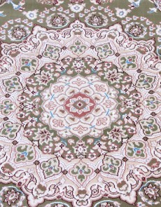 Високощільний килим Esfahan 4878A green-ivory - высокое качество по лучшей цене в Украине.