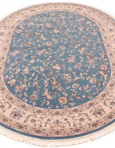 Високощільний килим Esfahan 4904A blue-ivory - высокое качество по лучшей цене в Украине.