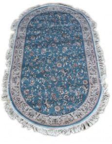 Високощільний килим Esfahan 4904A blue-ivory - высокое качество по лучшей цене в Украине.