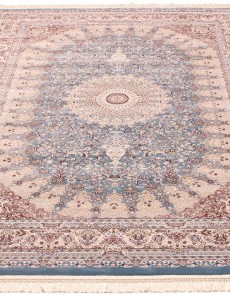 Високощільний килим Esfahan 4996A blue-ivory - высокое качество по лучшей цене в Украине.