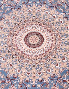 Високощільний килим Esfahan 4996A blue-ivory - высокое качество по лучшей цене в Украине.