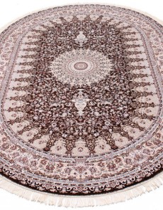 Високощільний килим Esfahan 4996A d.brown-ivory - высокое качество по лучшей цене в Украине.
