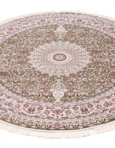 Високощільний килим Esfahan 4996A green-ivory - высокое качество по лучшей цене в Украине.