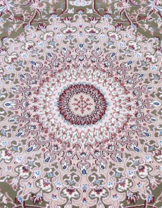 Високощільний килим Esfahan 4996A green-ivory - высокое качество по лучшей цене в Украине.