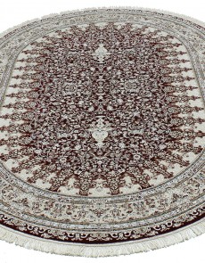Високощільний килим Esfahan 4996F d.red-ivory - высокое качество по лучшей цене в Украине.