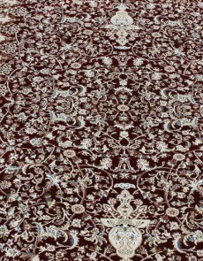 Високощільний килим Esfahan 4996F d.red-ivory - высокое качество по лучшей цене в Украине.