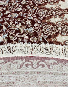 Високощільний килим Esfahan 4996F d.red-ivory - высокое качество по лучшей цене в Украине.