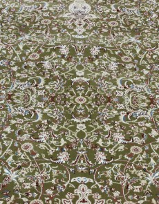 Високощільний килим Esfahan 4996F green-ivory - высокое качество по лучшей цене в Украине.