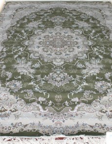 Високощільний килим Esfahan 6059A green-ivory - высокое качество по лучшей цене в Украине.