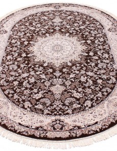 Високощільний килим Esfahan 7786A d.brown-ivory - высокое качество по лучшей цене в Украине.