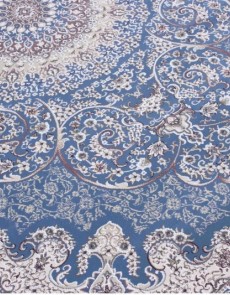 Високощільний килим Esfahan 9724A blue-ivory - высокое качество по лучшей цене в Украине.