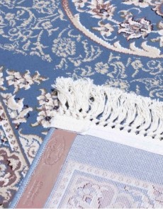 Високощільний килим Esfahan 9724A blue-ivory - высокое качество по лучшей цене в Украине.