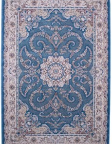 Високощільний килим Esfahan 9720A blue-ivory - высокое качество по лучшей цене в Украине.