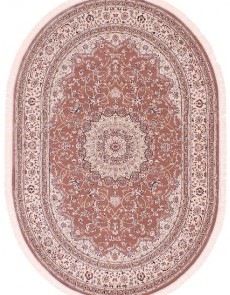 Високощільний килим Esfahan 4878A brown-ivory - высокое качество по лучшей цене в Украине.
