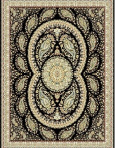 Иранский ковер Marshad Carpet 3013 Dark Black - высокое качество по лучшей цене в Украине.