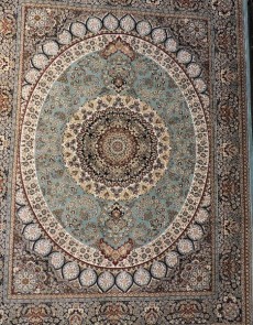 Иранский ковер Marshad Carpet 3016 Blue - высокое качество по лучшей цене в Украине.