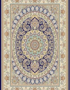 Иранский ковер Marshad Carpet 3016 Dark Blue - высокое качество по лучшей цене в Украине.