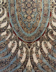 Иранский ковер Marshad Carpet 3025 Blue - высокое качество по лучшей цене в Украине.