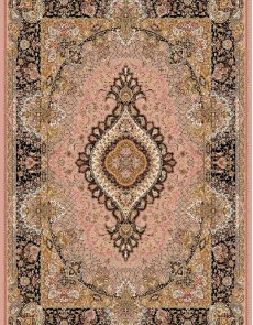 Иранский ковер Marshad Carpet 3054 Pink Black - высокое качество по лучшей цене в Украине.