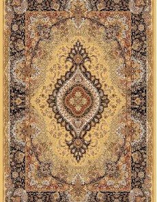 Иранский ковер Marshad Carpet 3054 Yellow Black - высокое качество по лучшей цене в Украине.