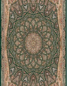 Иранский ковер Marshad Carpet 3055 Dark Green - высокое качество по лучшей цене в Украине.