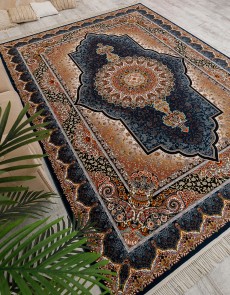 Высокоплотный ковер Sheikh 4282 DARK BLUE - высокое качество по лучшей цене в Украине.