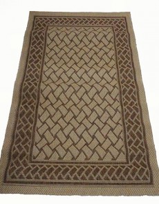Безворсовий килим Sisal 2163 , BROWN - высокое качество по лучшей цене в Украине.