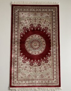 Бамбуковый ковер ELEXUS HEREKE 1520 BORDO - высокое качество по лучшей цене в Украине.