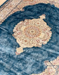 Бамбуковый ковер ELEXUS HEREKE YY081 KOYU NAVI - высокое качество по лучшей цене в Украине.