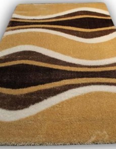 Високоворсний килим 3D Polyester 0051 l.beige-l.beige - высокое качество по лучшей цене в Украине.