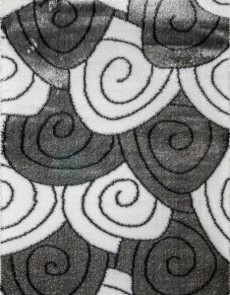 Високоворсний килим 3D Polyester B113 GREY-CREAM - высокое качество по лучшей цене в Украине.