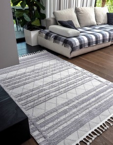 Синтетичний килим Bilbao EH79C white/grey  - высокое качество по лучшей цене в Украине.