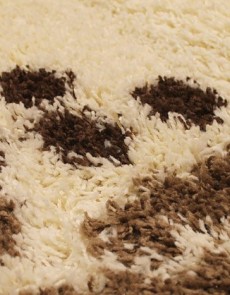 Високоворсний килим Gold Shaggy B127 BEIGE-BROWN - высокое качество по лучшей цене в Украине.