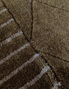 Шерстяной ковер Lalee Diamond 146 BROWN с шелком и камнями Swarovski - высокое качество по лучшей цене в Украине.