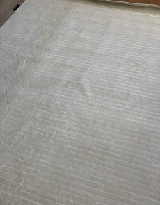 Шерстяной ковер Lalee Diamond 146 white с шелком и камнями Swarovski - высокое качество по лучшей цене в Украине.