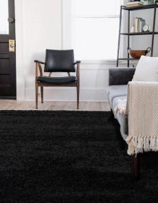 Високоворсний килим Loca 6365A black - высокое качество по лучшей цене в Украине.