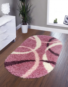Високоворсний килим Super Lux Shaggy 7368A DARK PINK - высокое качество по лучшей цене в Украине.