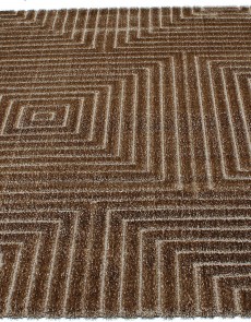 Високоворсний килим Luna 2455a p.brown-p.brown - высокое качество по лучшей цене в Украине.
