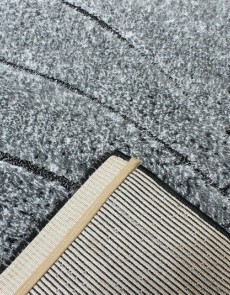 Високоворсний килим Luna 2460a p.black-p.white - высокое качество по лучшей цене в Украине.